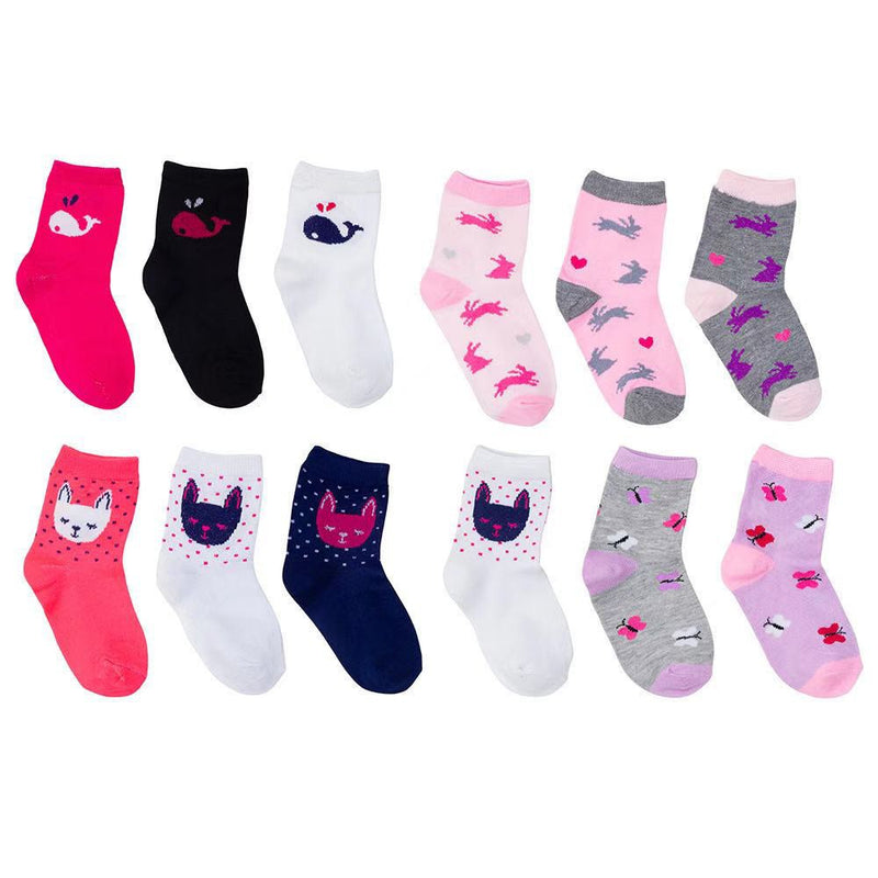 Kit 15 Pares Meia Infantil Estampadinha\lisa menino e menina de criança