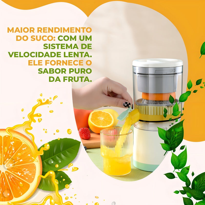 Espremedor Laranja Frutas Suco Mini Automático Elétrico 110V/220V