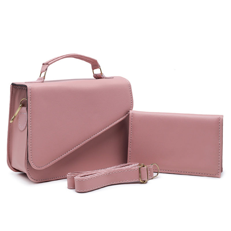 Kit Bolsa Lolita + Carteira Slim- Bolsa Feminina de Lado e Transversal Lolita com Carteira Slim Lançamento
