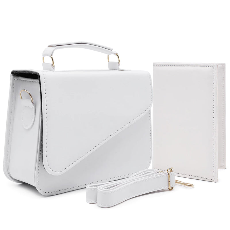 Kit Bolsa Lolita + Carteira Slim- Bolsa Feminina de Lado e Transversal Lolita com Carteira Slim Lançamento