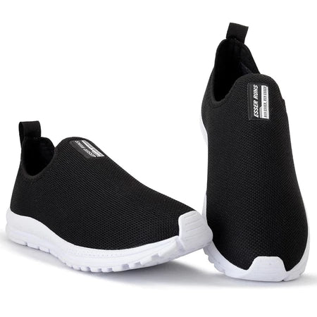 👟💥 Tênis Slip On Esser Runs – Compre 1 e Leve 2!- Tênis Meia Feminino Calce Fácil Academia Botinha Ortopédico Esportivo