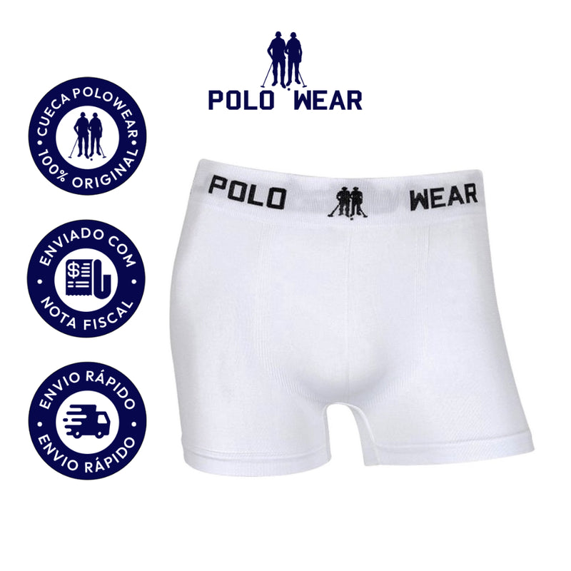 Kit Polo Wear Original – 10 Cuecas Boxer de Microfibra