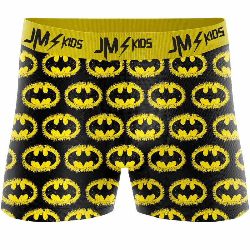 Kit Cueca Box Infantil com Forro 100% Algodão | Cuecas Estampadas com Personagens - Tamanhos de 2 a 10 anos
