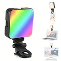 Mini Luz LED Portátil Pro 49 LEDs – Iluminação de Estúdio em Qualquer Lugar