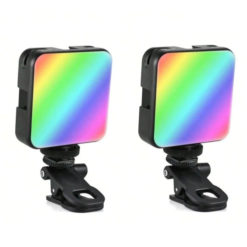 Mini Luz LED Portátil Pro 49 LEDs – Iluminação de Estúdio em Qualquer Lugar